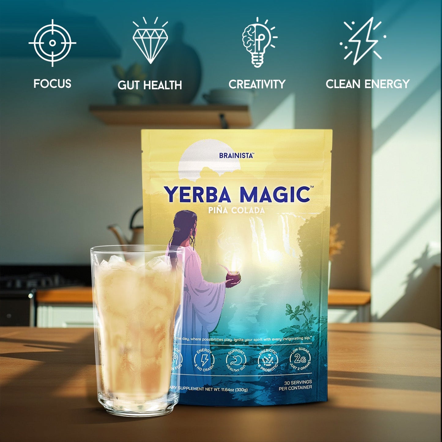 Yerba Magic - Yerba Mate Instant Tea Powder